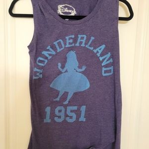 Disney Alice in Wonderland tank top